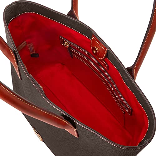 - Dooney & Bourke Handbag | Pebble Grain Small Russel Tote | Brown Tmoro -