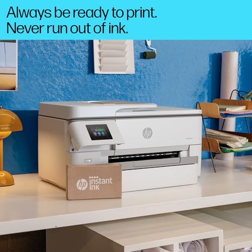 - HP OfficeJet Pro 9720e Wide Format All-in-One Printer | Colour | Printer for Small Office | Wireless | Print, Scan, ADF | Up To A3 | 3 Months Instant Ink Included | Easy Setup | Up To 3 Years Warranty -