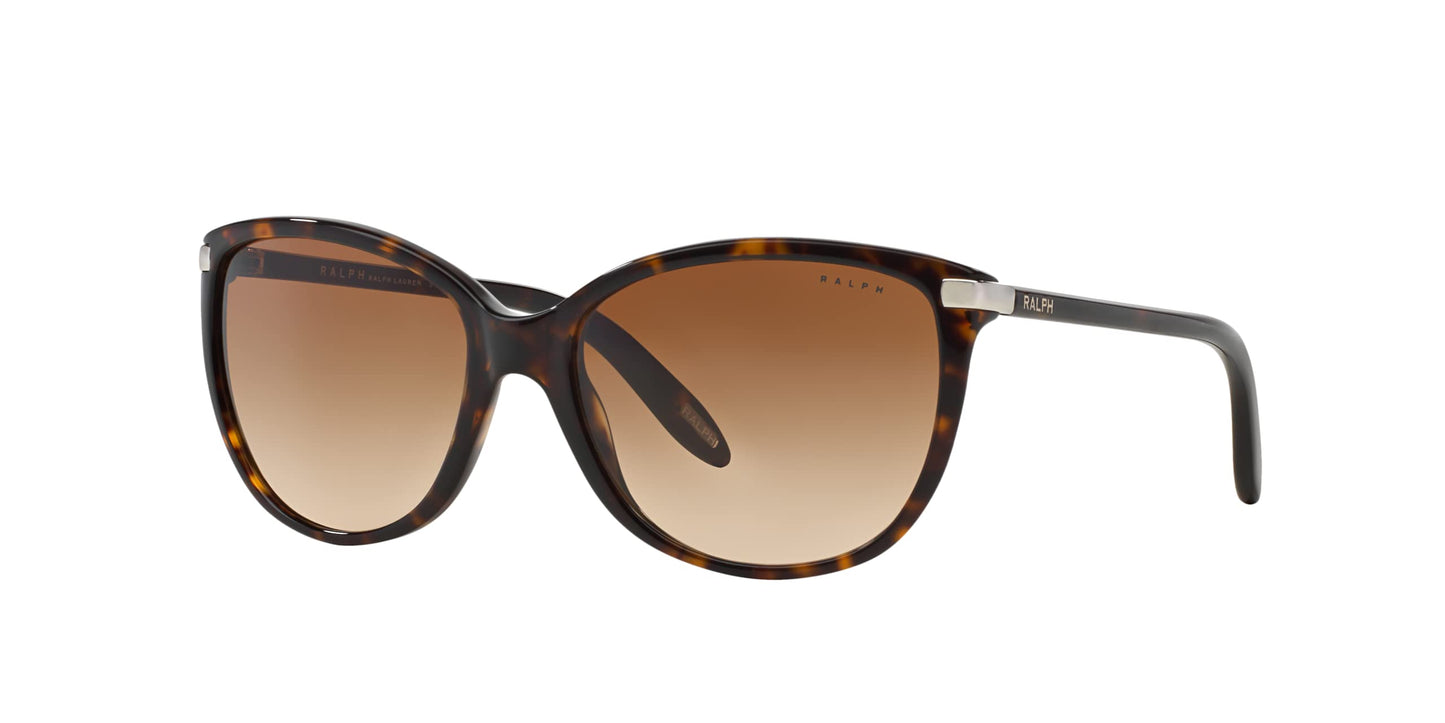 - Ralph Lauren Women's 0RA51600/13 Sunglasses | Dark Tortoise/Brown Gradient | 57 -