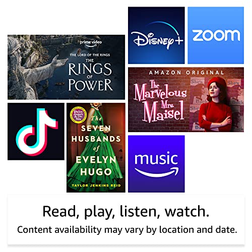 Amazon Fire HD 8 tablet | 8-inch HD display, 32 GB, 30% faster processor, designed for portable entertainment, 2022 release, with ads, Rose