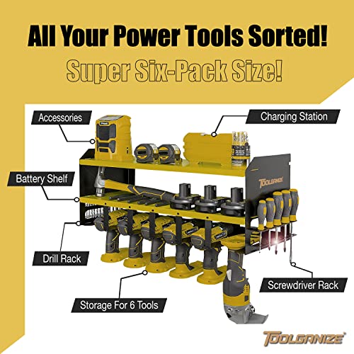- Toolganize Garage Power | Tool Storage Organiser | Workshop Wall Mounted Storage -