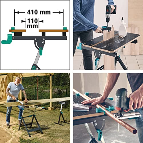 - wolfcraft MASTER 650 ERGO Clamping and Working Table