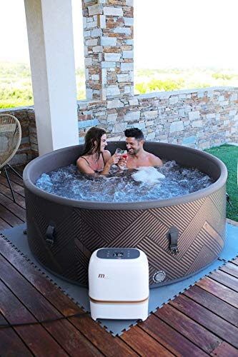 - MSPA Concept Mono | DWF Bubble Spa | 6 Bathers | Portable Inflatable | Quick Heating -