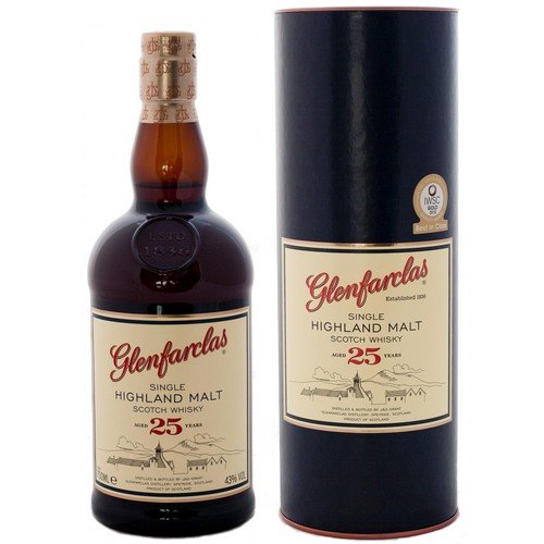 - Glenfarclas 25 Year Old Single Malt Scotch Whisky | 70cl -