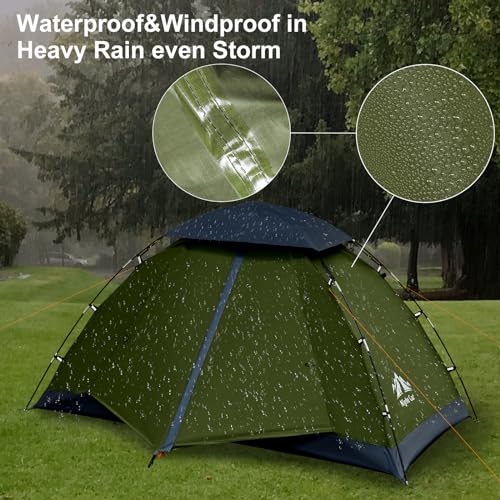 - Night Cat Camping Tent | Waterproof Backpacking Tents Easy Setup Lightweight for Hiking -