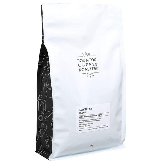 - Rounton Coffee Roasters | Daybreak Blend 1kg Coffee Beans | Great Taste Award Winning Coffee 2023 | Roasted in Yorkshire -