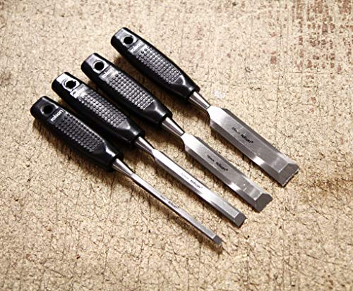 - Rolson 56159 | 4 pc Wood Chisel Set -