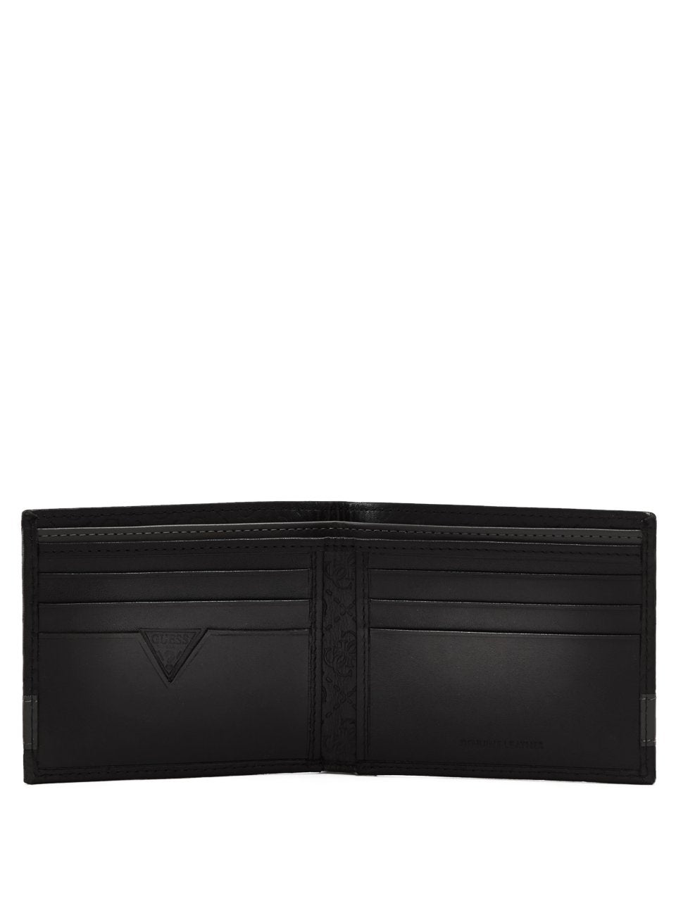 - GUESS Men's Leather Slim Bifold Wallet | Leather Slim Bifold Wallet -