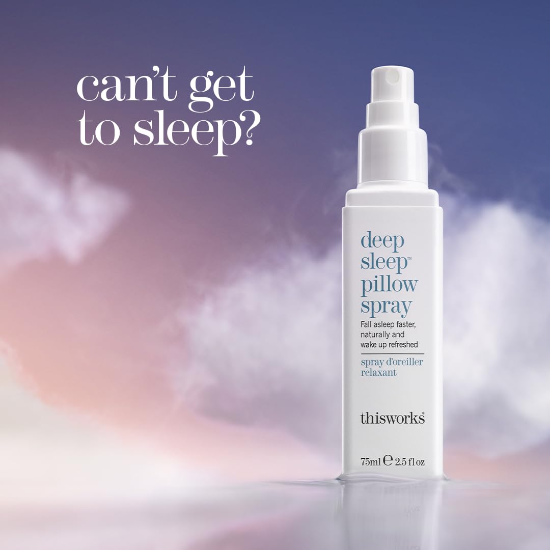 - This Works Deep Sleep Pillow Spray | 75 ml | Infused with Lavender | Camomile and Vetivert -