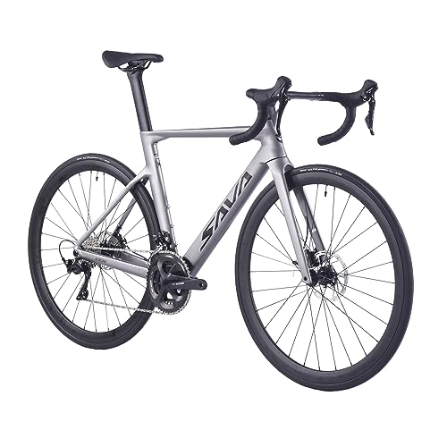 - SAVADECK Carbon Road Bike | T800 Carbon Fiber Frame | 700C Racing Bicycle -