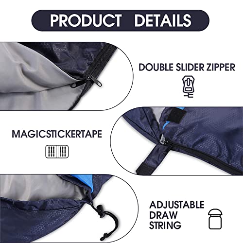 - Sleeping Bags for Adults | Backpacking Lightweight Waterproof | 3 Seasons -