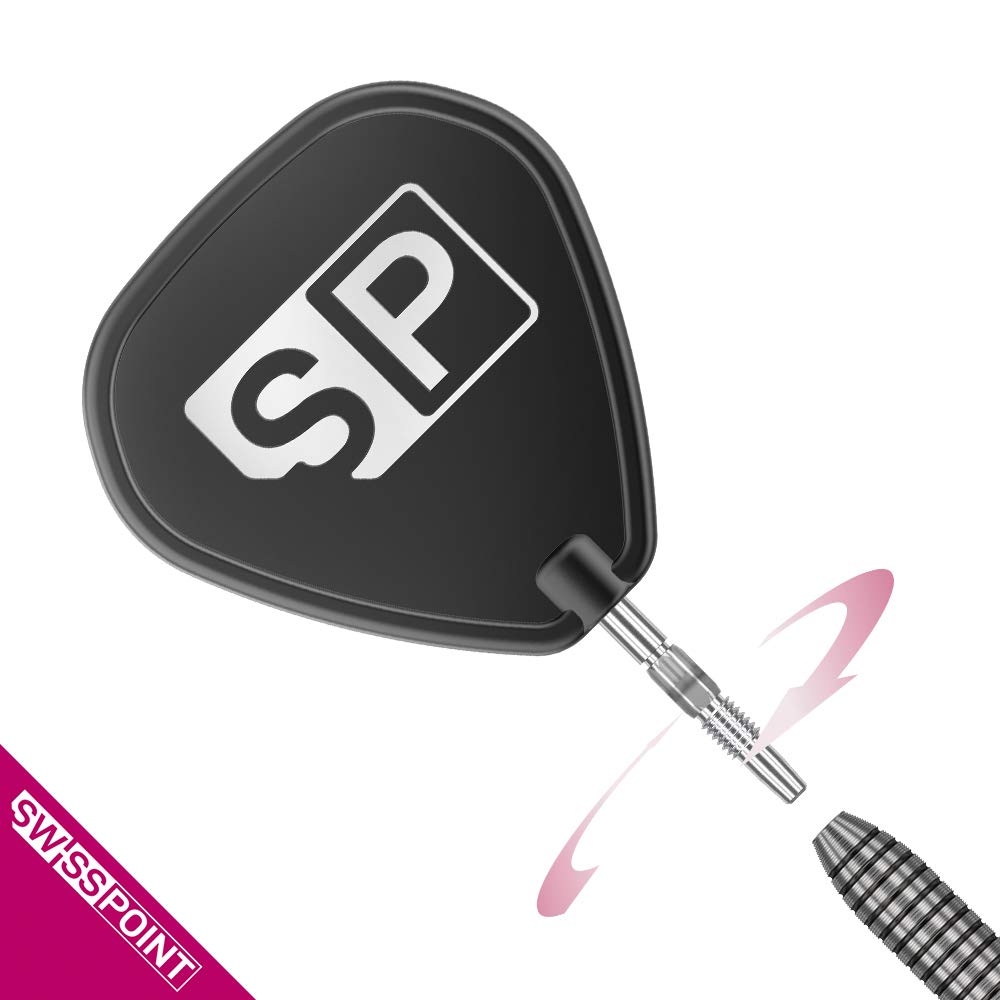 - Target Darts | Raymond van Barneveld RVB 95 Gen 3 | 23G | 95% Tungsten Swiss Point Steel Tip Darts Set | Silver, Black and Orange -