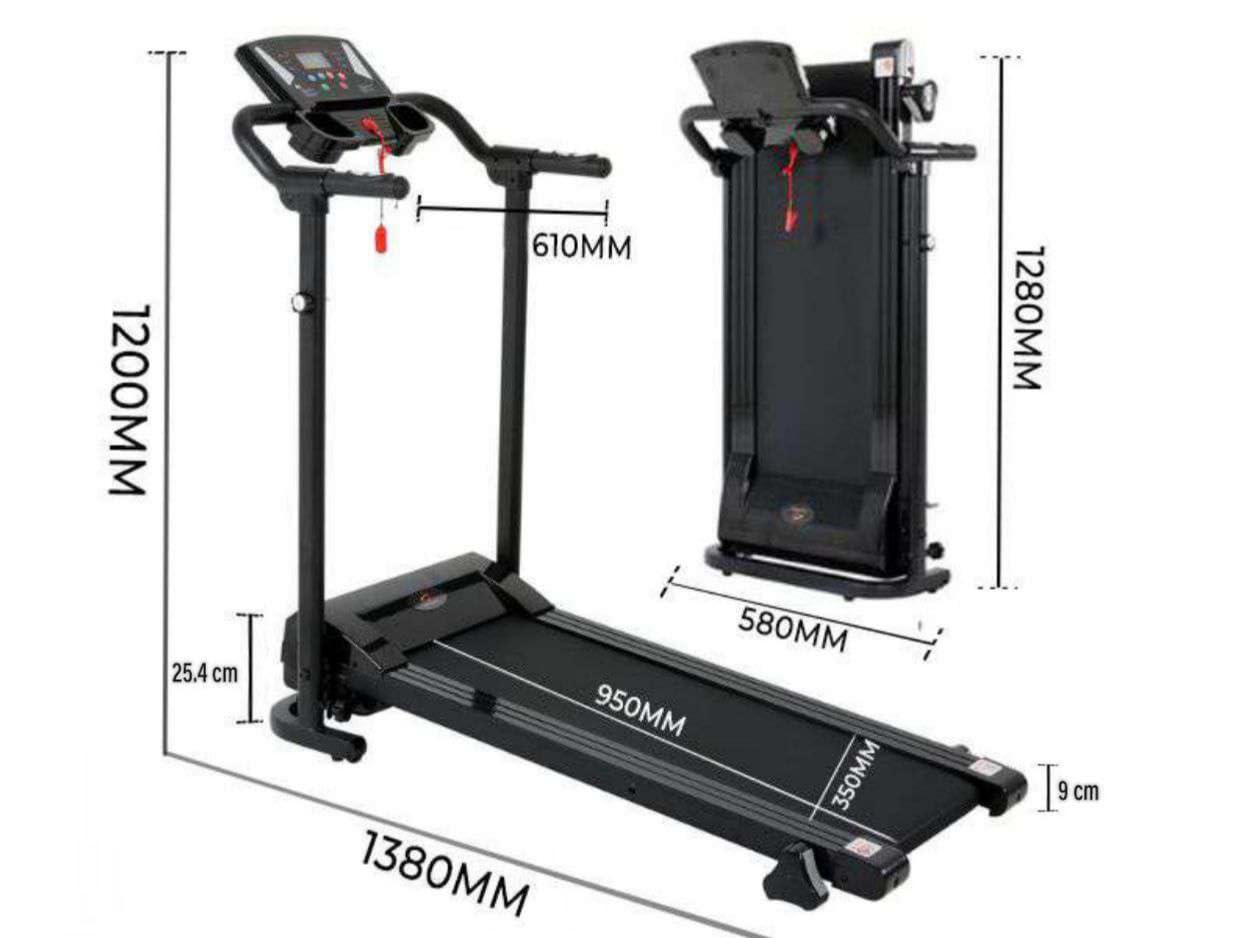 - XEO HOME Treadmill (Folding) For Home Gym.