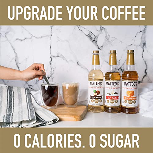 - Matteo's Sugar Free Coffee Flavoring Syrup | Cookie Dough -