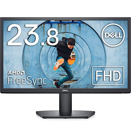 Dell SE2422HX 24 Inch Full HD (1920x1080) Monitor, 75Hz, VA, 5ms, AMD FreeSync, HDMI, VGA, 3 Year Warranty, Black