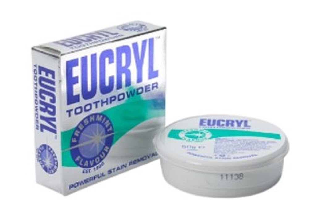- Eucryl Freshmint Toothpowder | Tooth Whitening Powder | Powerful Stain Remover -