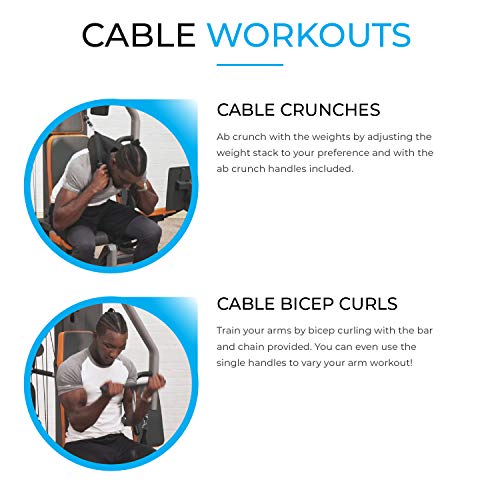 - FIT4HOME Multi Gym Fitness Equipment | Exercise Machine Strength Training Body Building Heavy Duty Home Gyms Workout Stations 80KG Weight Plates Leg Press Lat Pulldown | TF3003C Free Dumbell Rack -