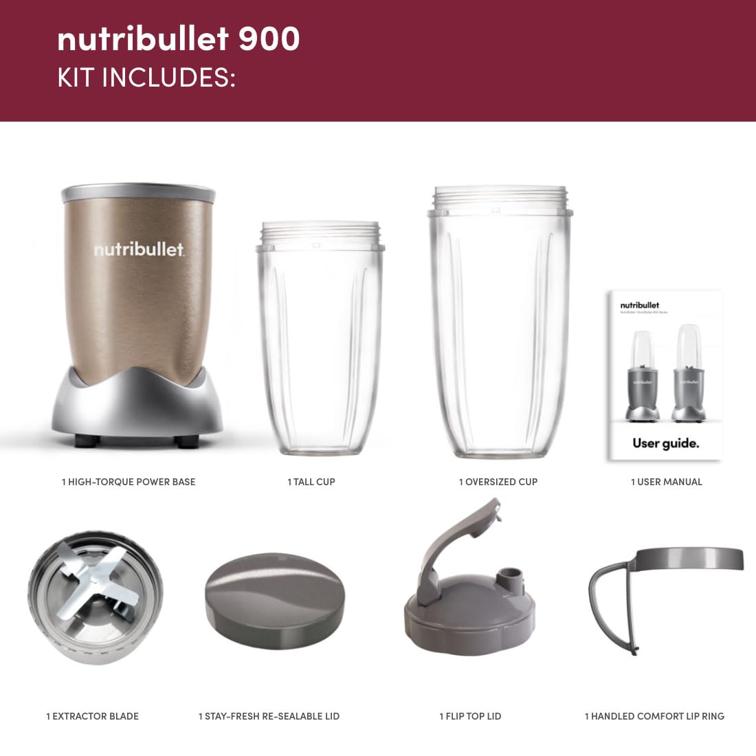 - Nutribullet Blender 900 Series | Powerful 24,000 RPM Extractor Blends Frozen Fruit -