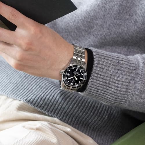 - Orient Star Men's Metal Sport Diver 1964 2nd Edition Watch | Black -