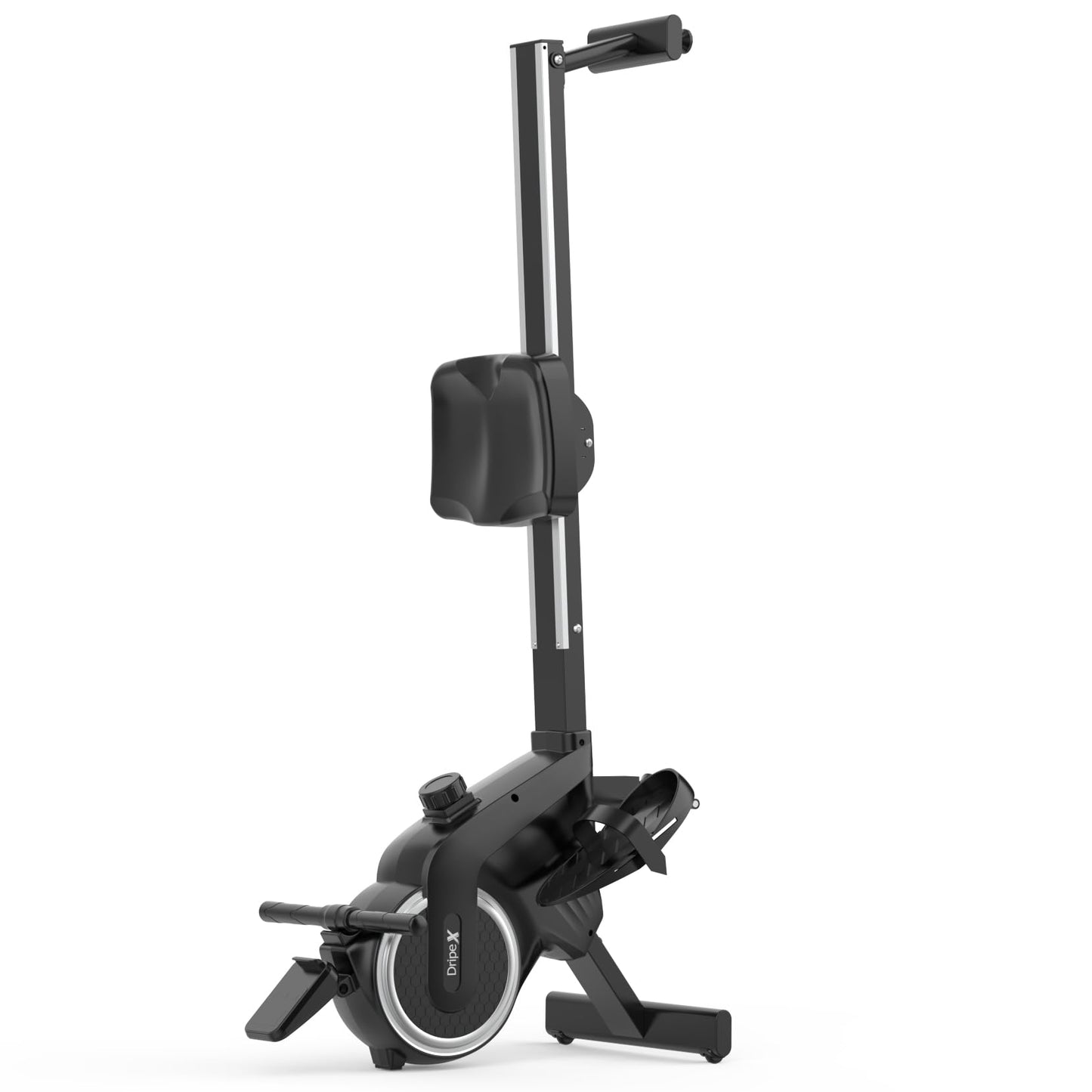 - Dripex Magnetic Rowing Machine with Aluminum Slide Rail | 16 Levels of Adjustable Resistance | Max Weight Capacity 265 Lbs for Home Gym | LCD App/Monitor -