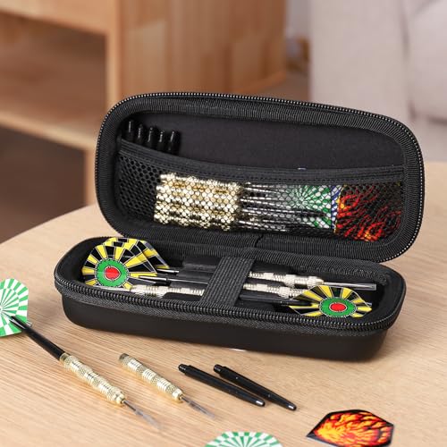 - Invalidism Dart Case | Darts Carrying Case for Steel Tip or Soft Tip Darts -