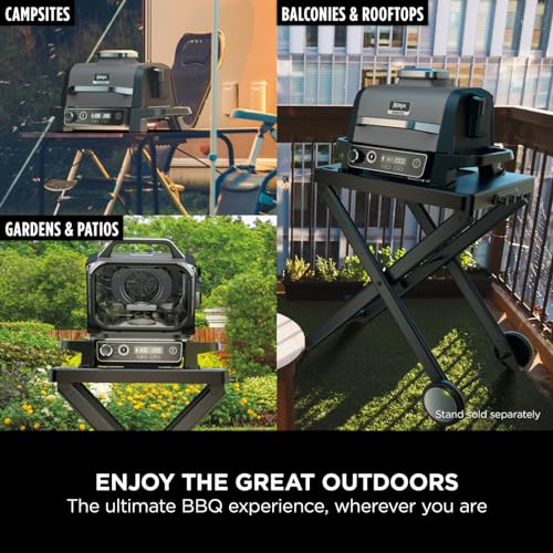 - Ninja Woodfire Electric BBQ Grill & Smoker | 7-in-1 Outdoor Grill & Air Fryer -