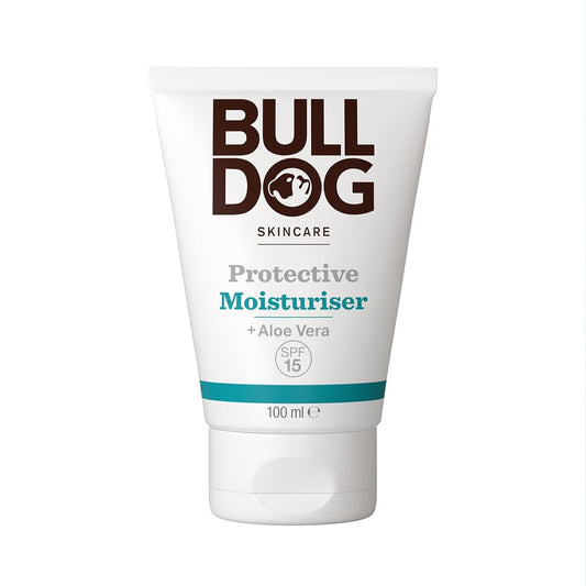 BULLDOG SKINCARE - Protective Moisuriser For Men | Protection with SPF 15 | 100 ml