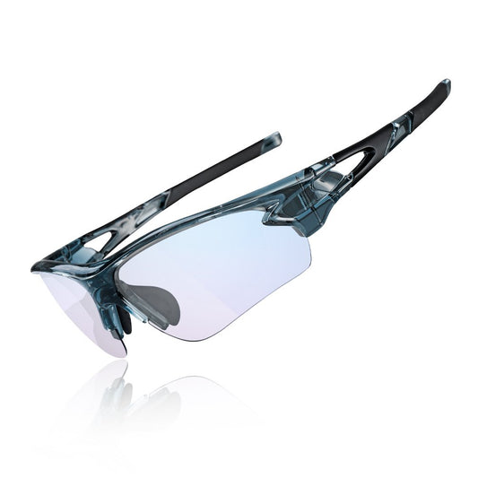 - ROCKBROS Photochromic Cycling Glasses|  3 in 1 Intelligence Lenses -