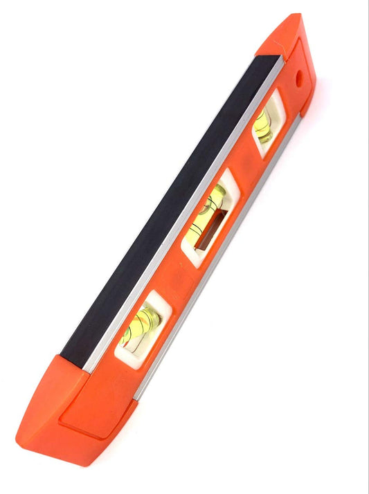 - TIJAR Spirit Level Magnetic 230mm | Small |  Unbreakable | Magnetic -