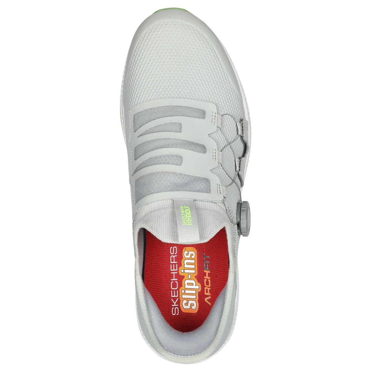 - Skechers Mens | Go Golf Elite 5 Slip in Golf Shoes | Grey/Lime -