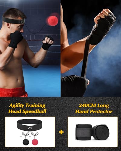 - Punch Bag Hanging Set, Boxing Bag with A Full Range of Accessories | Kickboxing Fitness & Boxing -