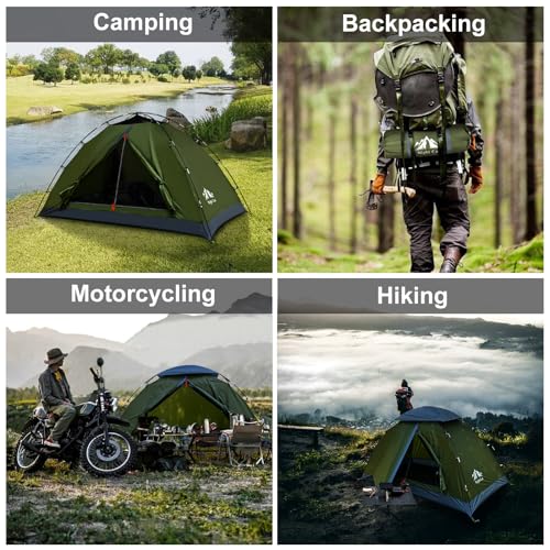 - Night Cat Camping Tent | Waterproof Backpacking Tents Easy Setup Lightweight for Hiking -