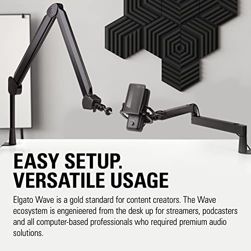 - Elgato Wave | 3 White | Premium Studio Quality USB Condenser Microphone -