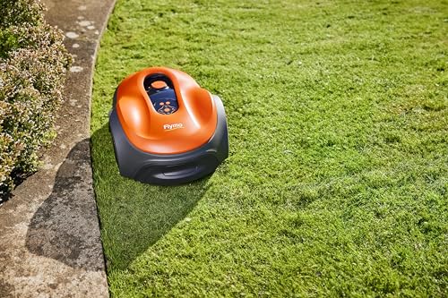- Flymo UltraLife 600 Robotic Lawnmower | Automated Cutting | Cut-To-Edge Precision | Smart Technology | Wireless Connectivity -