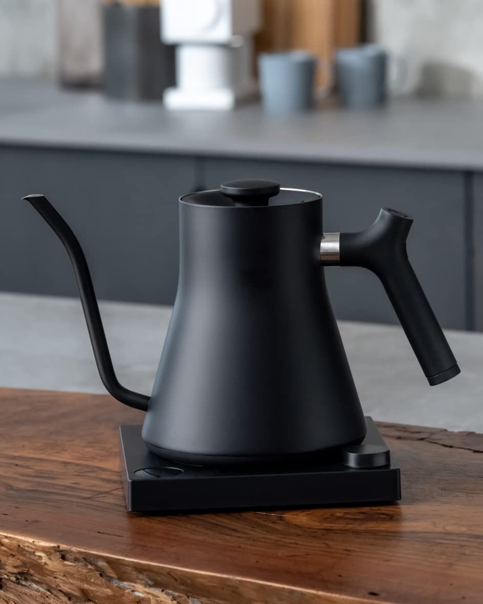 - Fellow Stagg EKG Electric Gooseneck Kettle | Pour-Over Coffee and Tea Kettle | Stainless Steel Water Boiler -