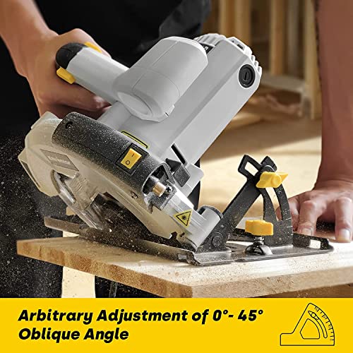 - Enventor Circular Saw | 1200W 5800RPM Pure Copper Motor Electric Circular Saws -