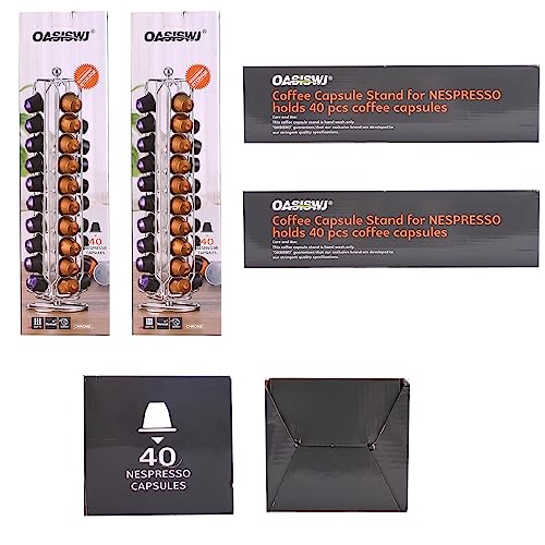 - XIAPIA Coffee Capsules Holder for Nespresso, Coffee Pod Holder.