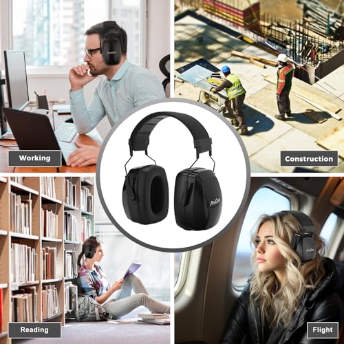 - ProCase Ear Defenders | SNR 36dB Professional Hearing Protection -