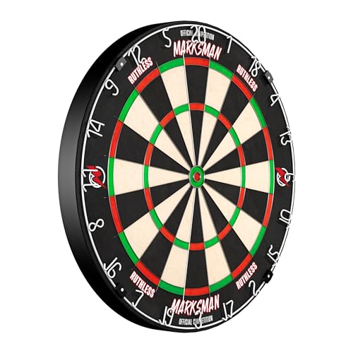 - Ruthless Marksman Dart Board | Professional Level Ultra Thin Wire -