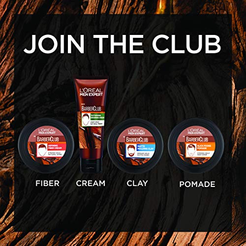 - L'Oreal Paris Men Expert Matt Clay Barber Club | Matte Molding Clay Hair Wax -