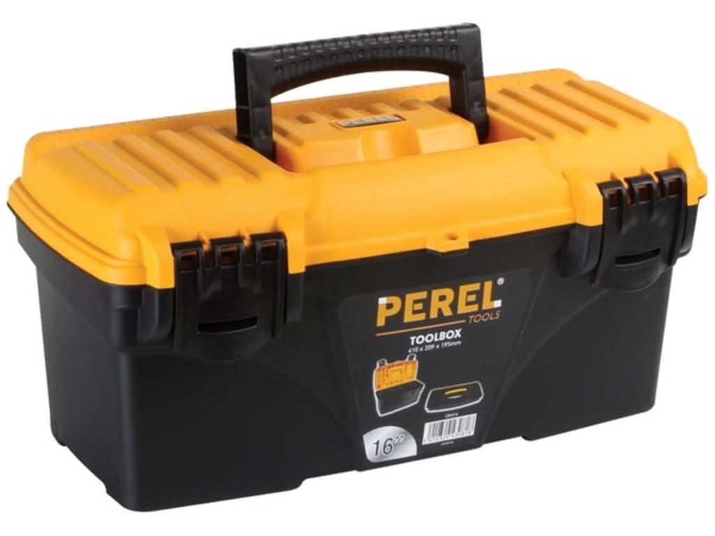 - Perel OM16 16-Inch Toolbox -