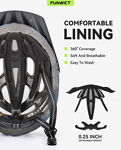 - FUNWICT Mtb Mountain & Road Bike Helmet For Adult Men Women | Lightweight Cycle Helmet -