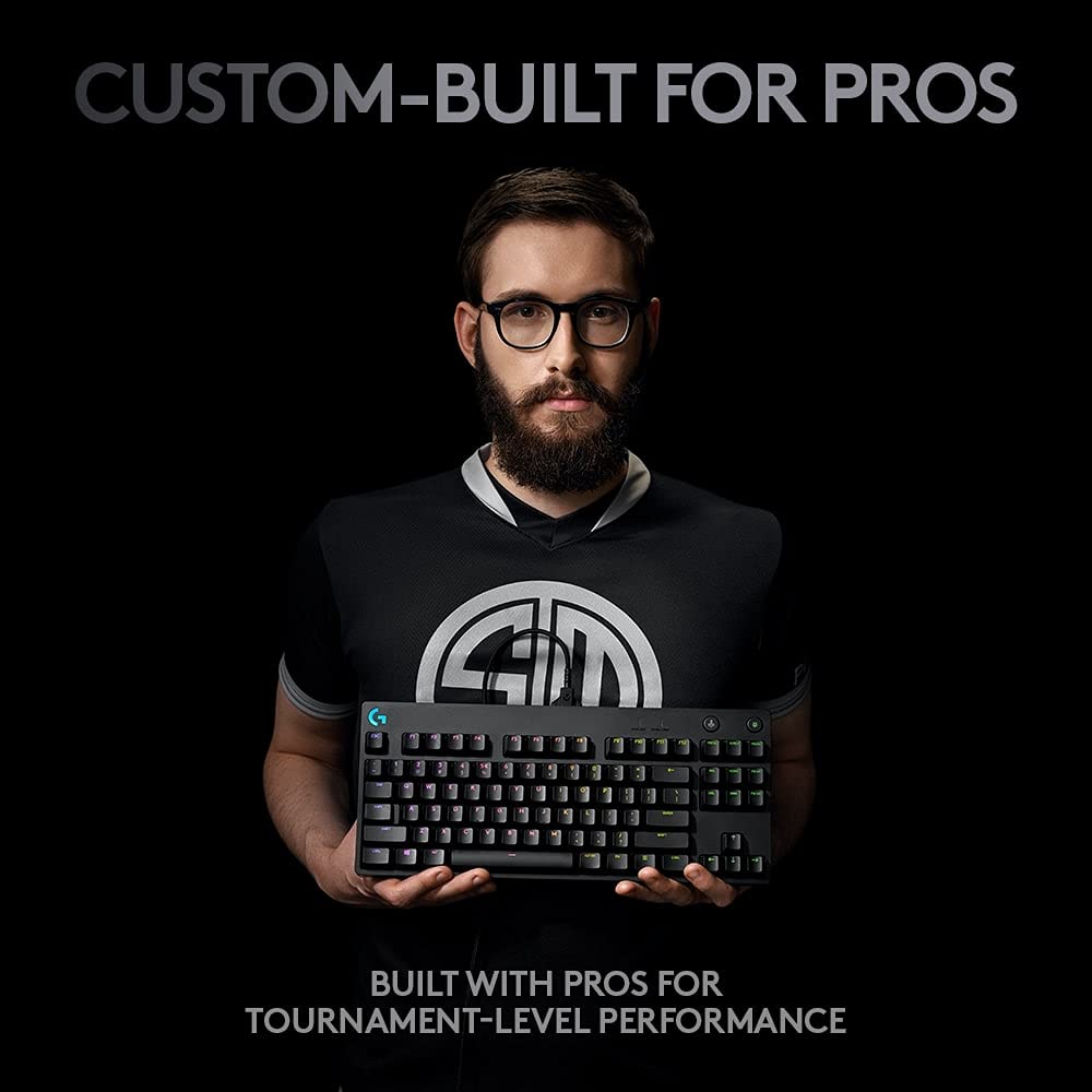- Logitech G PRO TKL Mechanical Gaming Keyboard | GX Blue Clicky Key Switches -