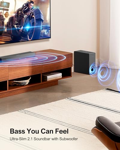 - ULTIMEA Sound Bar for TV with Subwoofer -