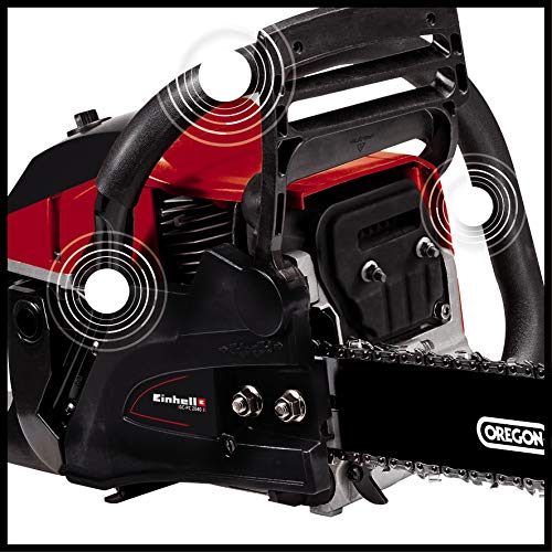 - Einhell GC-PC 2040 I Petrol Chainsaw | 16 Inch (40cm) OREGON Bar and Chain | Quick and Easy Starting Cordless 2-Stroke Chainsaw | Petrol For Effortless Cutting -