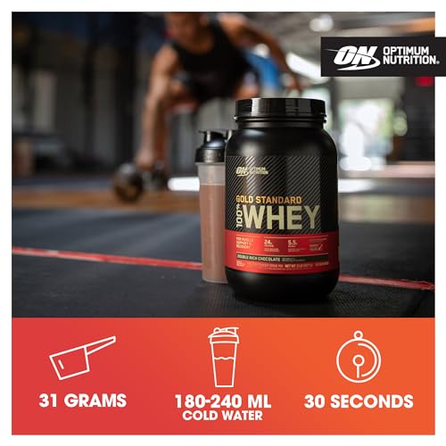 - Optimum Nutrition Gold Standard 100% Whey Muscle Building and Recovery Protein -