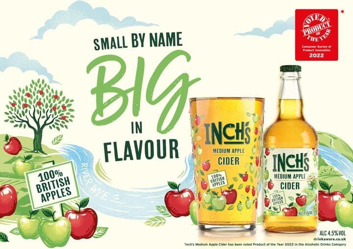 - Inch's Apple Cider 24x440ml -
