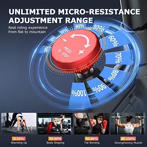 - Wenoker Exercise Bike Indoor Cycling, Exercise Equipment for Home Gym