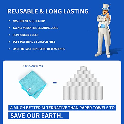 - MR.SIGA Microfiber Cleaning Cloths -