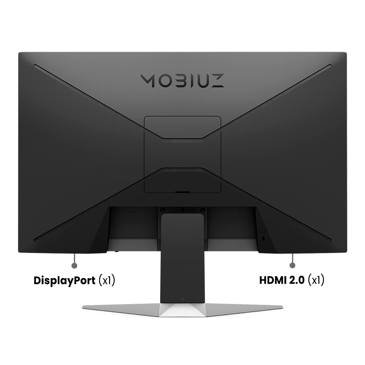 BenQ MOBIUZ EX240N 24“ FHD HDRi VA Gaming Monitor, 1920x1080, 165Hz (Supports 144Hz), 1ms MPRT, AMD FreeSync Premium, Built-in Speakers, Eye-care, Bezel-less